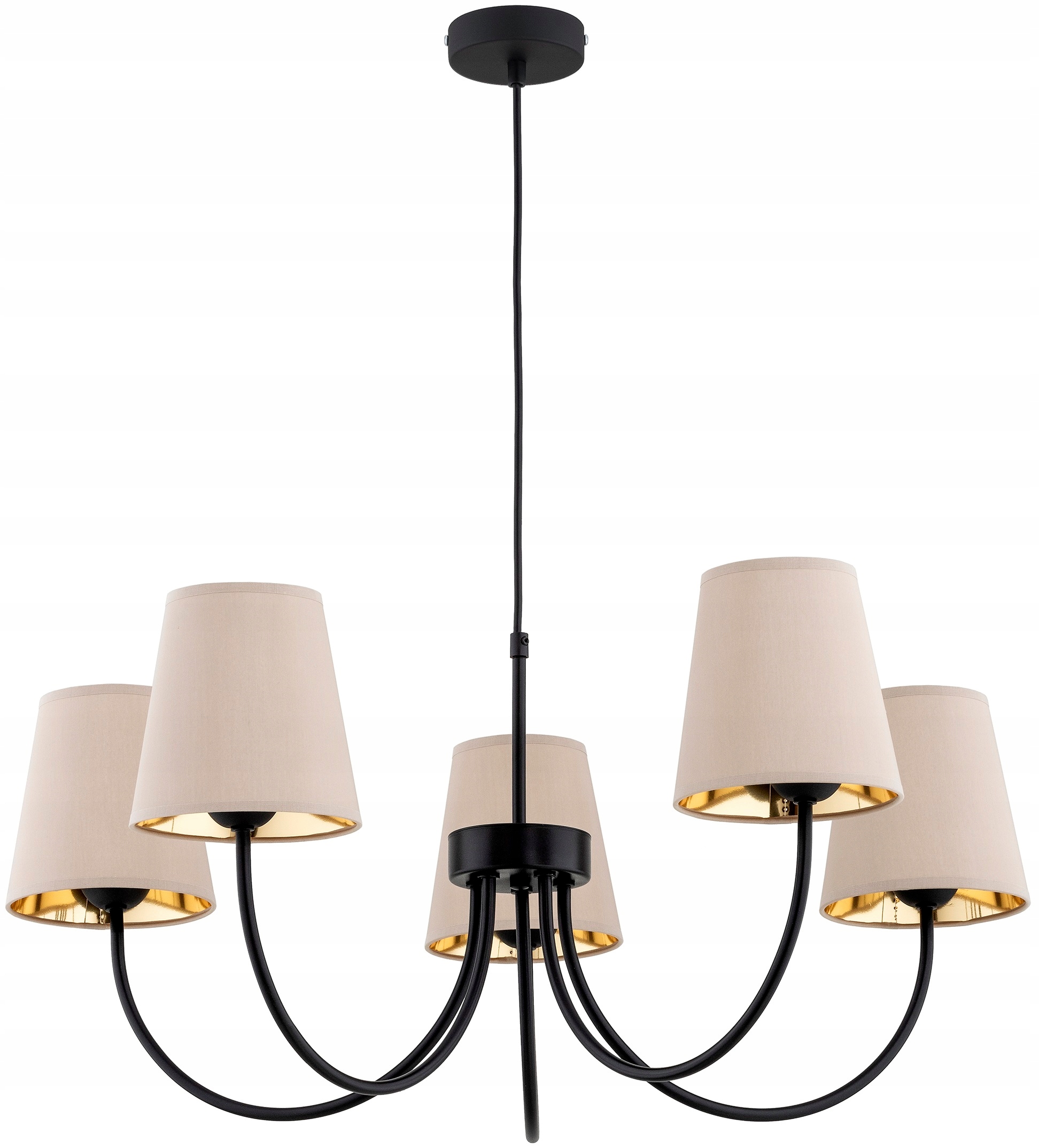 Nowoczesna Lampa Wisząca Sufitowa Abażur Nero do Wyboru