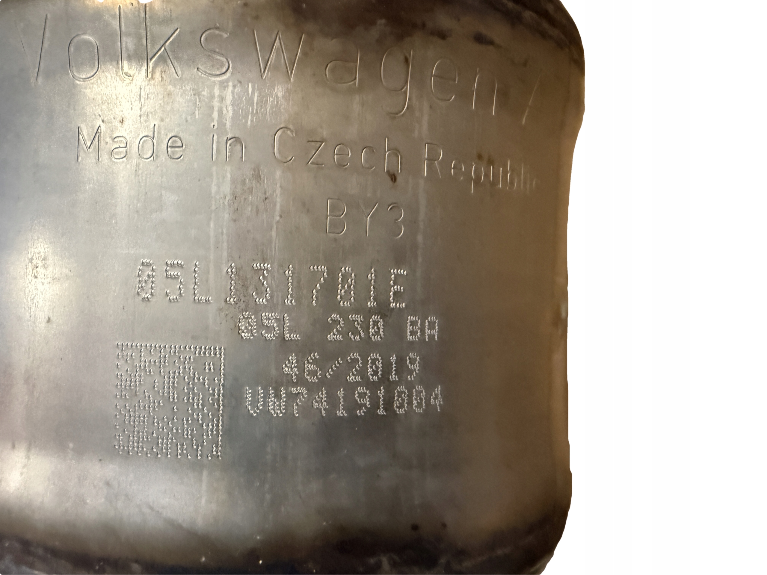 AUDI A3 8Y 30 TDI catalyst DPF 05L131701D