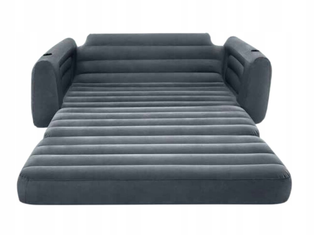 Materac Dmuchany Welurowy Dwuosobowy Sofa Intex 66552 New2026