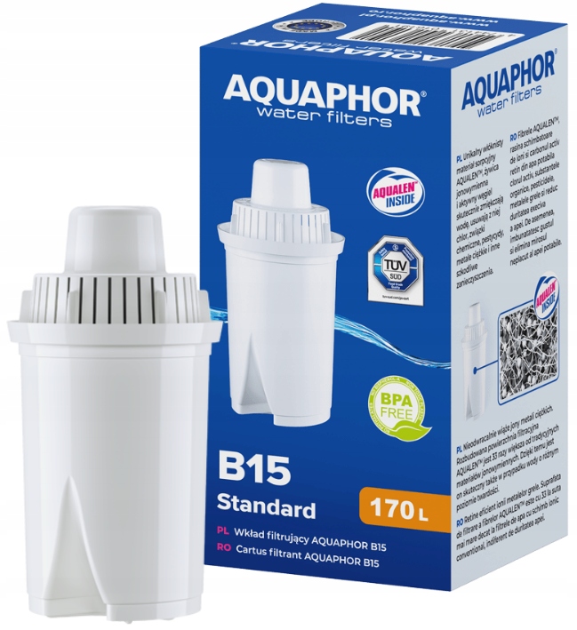 

Filtr do wody Aquaphor wkład filtrujący B15