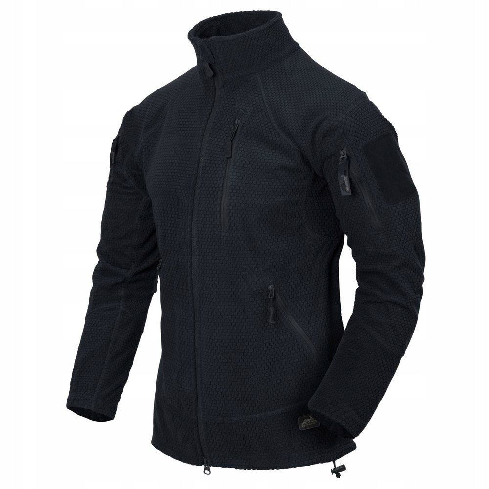 Mikina Alpha Tactical Grid Fleece Navy Blue