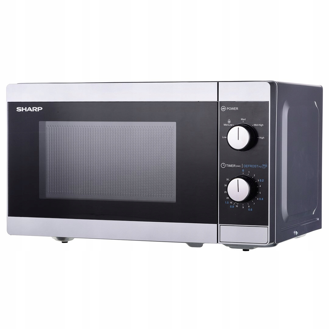 Kuchenka mikrofalowa wolnostojąca Sharp YC-MS01E-S (20L 800W)
