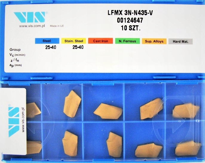 PŁYTKA PŁYTKI WIDIOWE LFMX 3 N435 STAL+INOX LISTWA