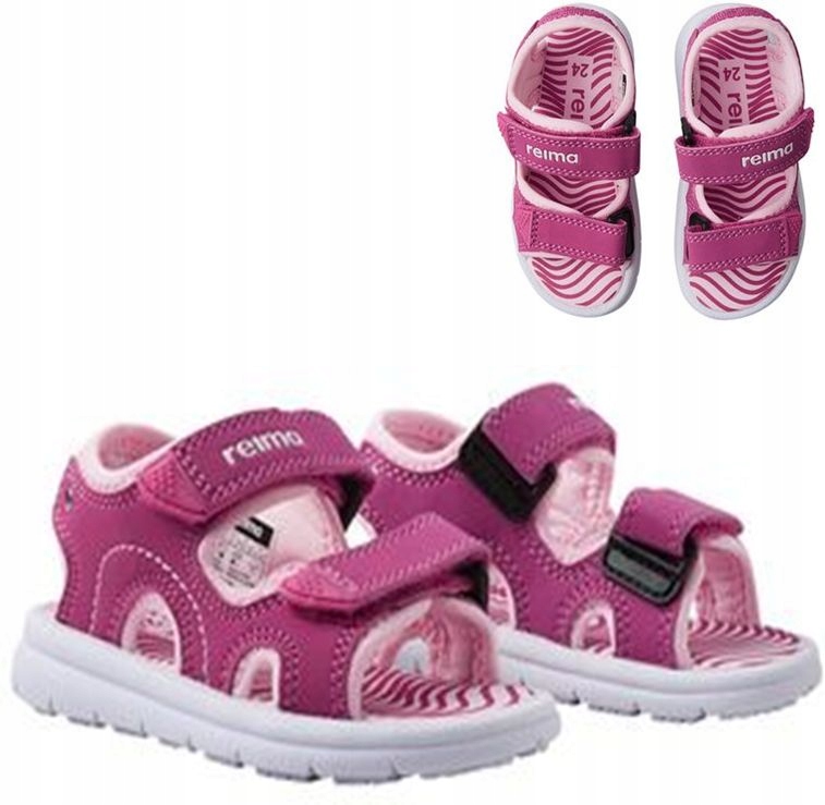 

Sandały dziecięce Reima Bungee fuchsia, r. 24