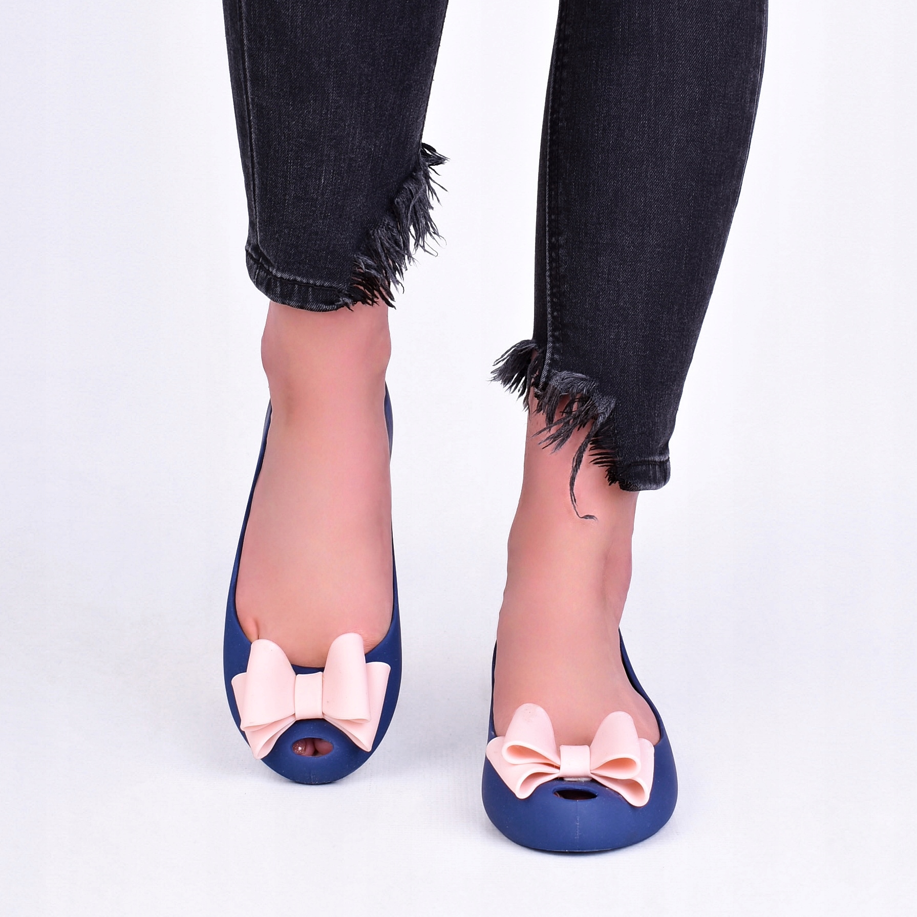 BALERINY DAMSKIE GUMOWE MELISKI WYGODNE GUMOWE Marka bez marki