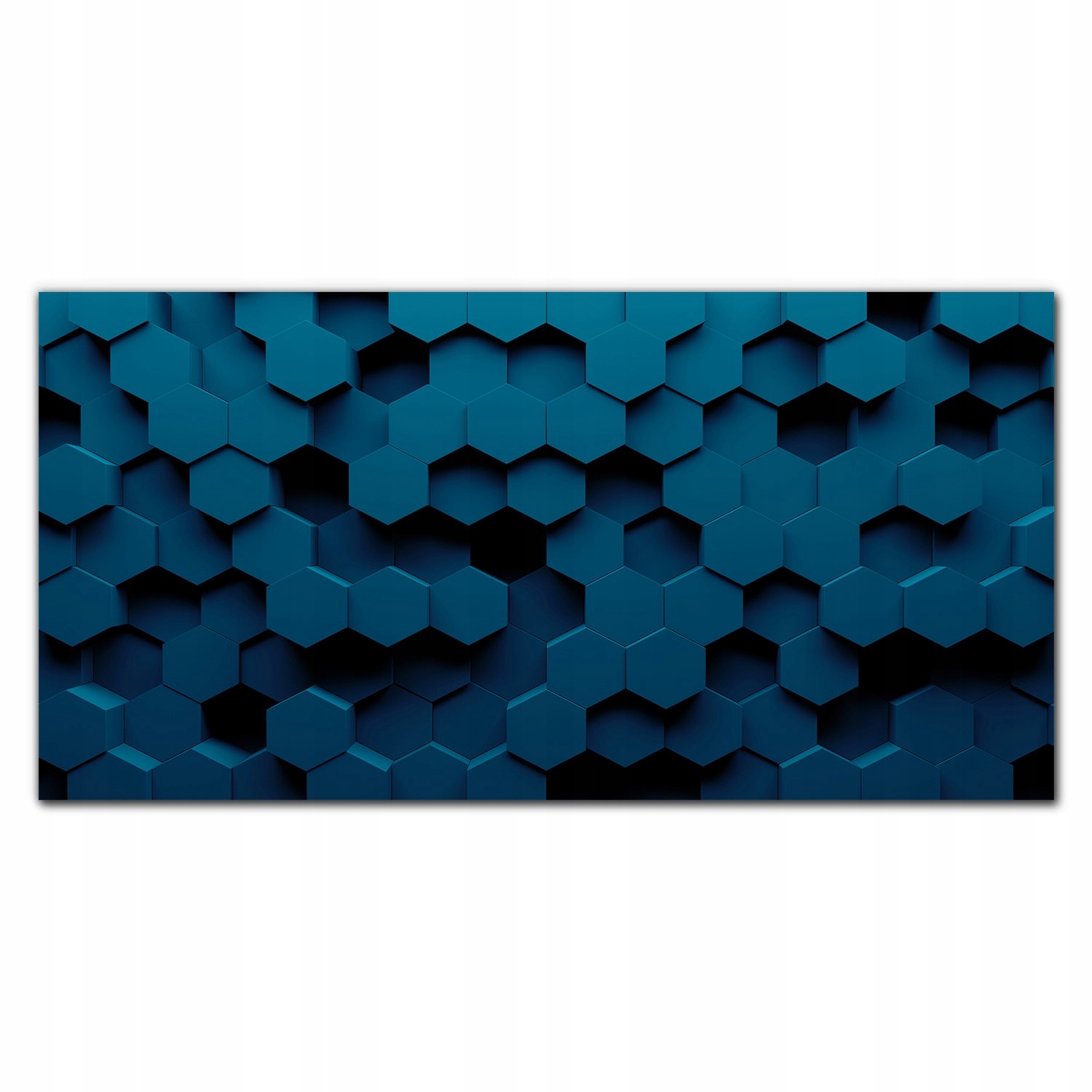 Fotoobraz na ráme Šesťuholníkový vzor 140x70