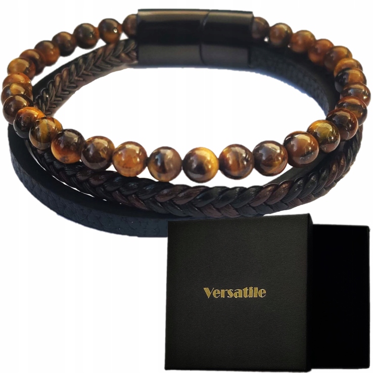 

Potrójna bransoletka. Tygrysie oko, Versatile