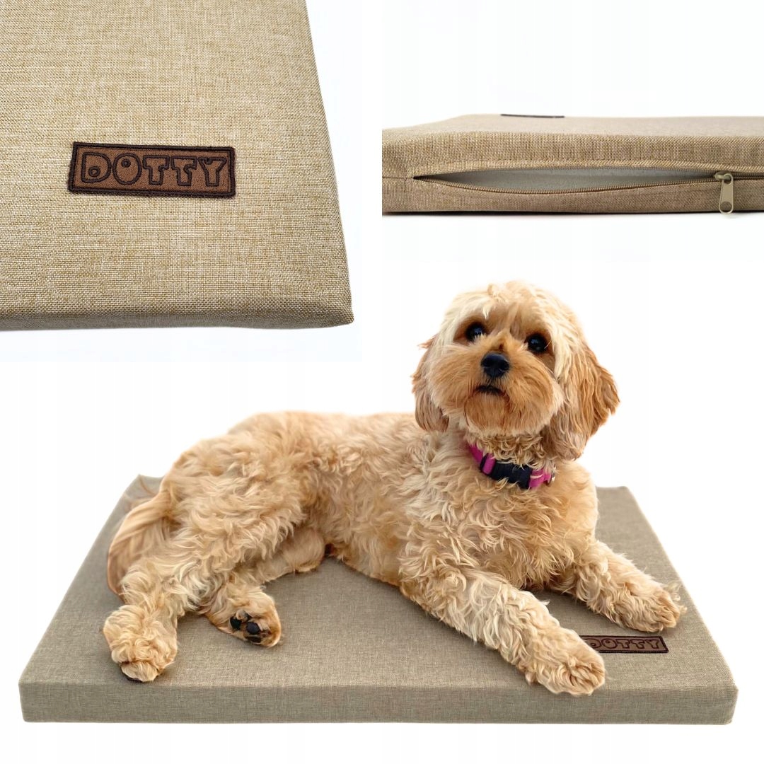 Mata dla psa do klatki transportera materac legowisko wodoodporne piankowa