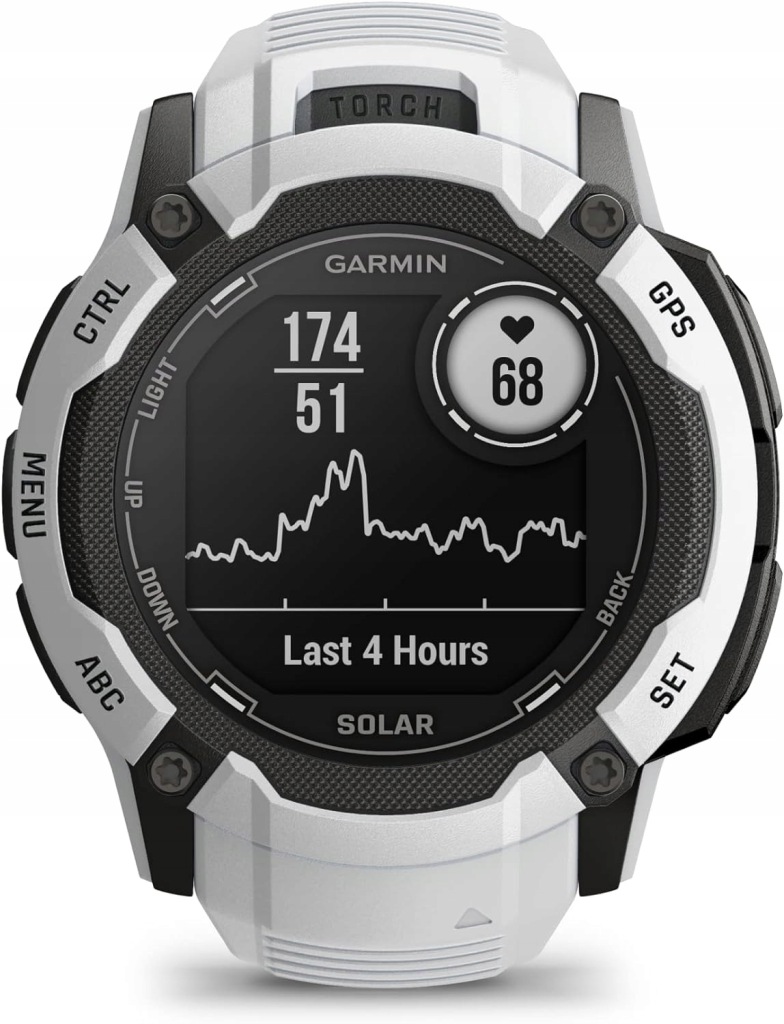 Chytré Hodinky Garmin Instinct 2X Solar 1,1" Gps Bluetooth Bílý křemen