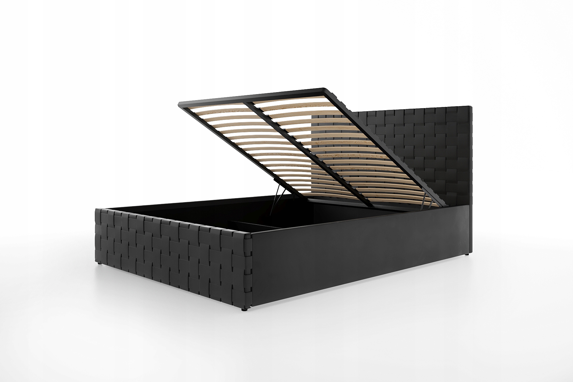 Łóżko tapicerowane LAGOS SLIM 160x200 cm z pojemnikiem na pościel Kod producenta LAGOS SLIM 180