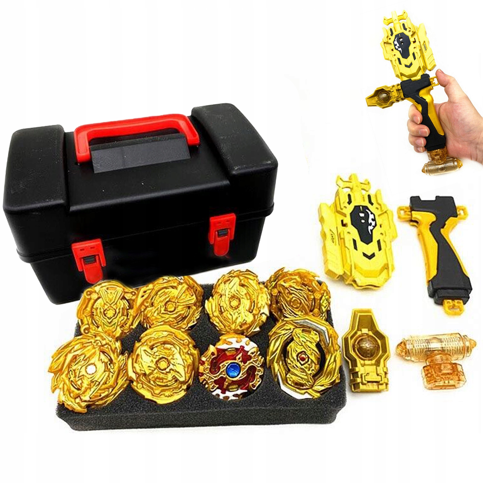

Bączek Wirujący Beyblade Dysk Spinner 12SZT Złoty