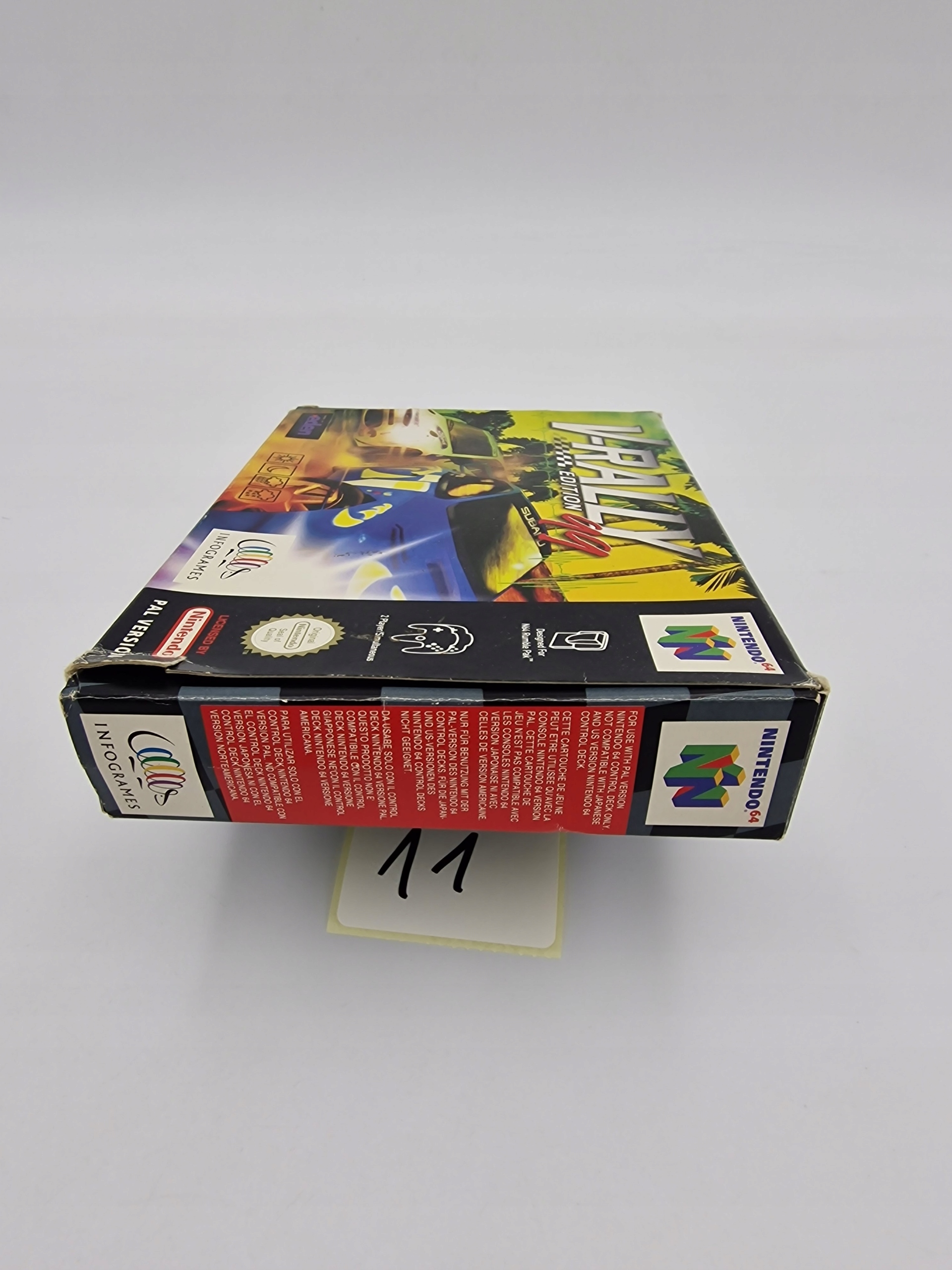 NINTENDO 64 V-RALLY EDITION 99 KARTON BOX Tytuł V-Rally 99 Edition