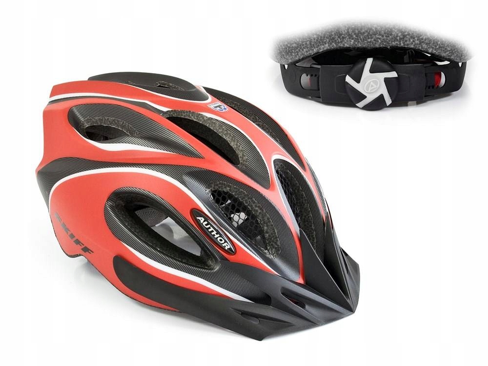 Cyklistická přilba Author Skiff 58-62 s odnímatelným kšiltem