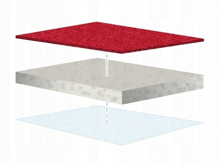 Pokrowce na fotele samochodowe komplet materiał uniwersalne TBcars Kolor niebieski