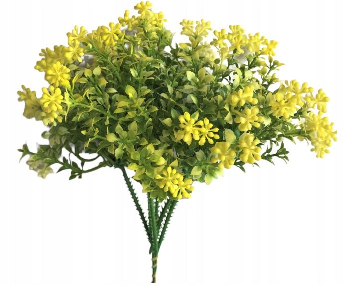 

Drobne Kwiaty wiosenne pik pęczek Żółty 6 szt 20cm