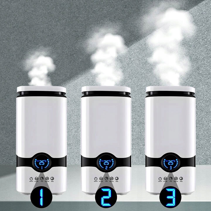 Nawilżacz powietrza AUTOMATYCZNY + AROMATERAPIA 3w1 +3 OLEJKI FILTR PILOT Model 22739