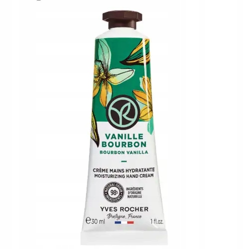 Yves Rocher Bourbon Vanilla krém na ruce 30 ml Travel Size 1 ks