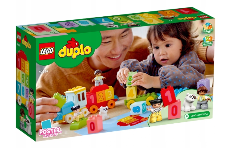 Lego Duplo Vlak s čísly 10954