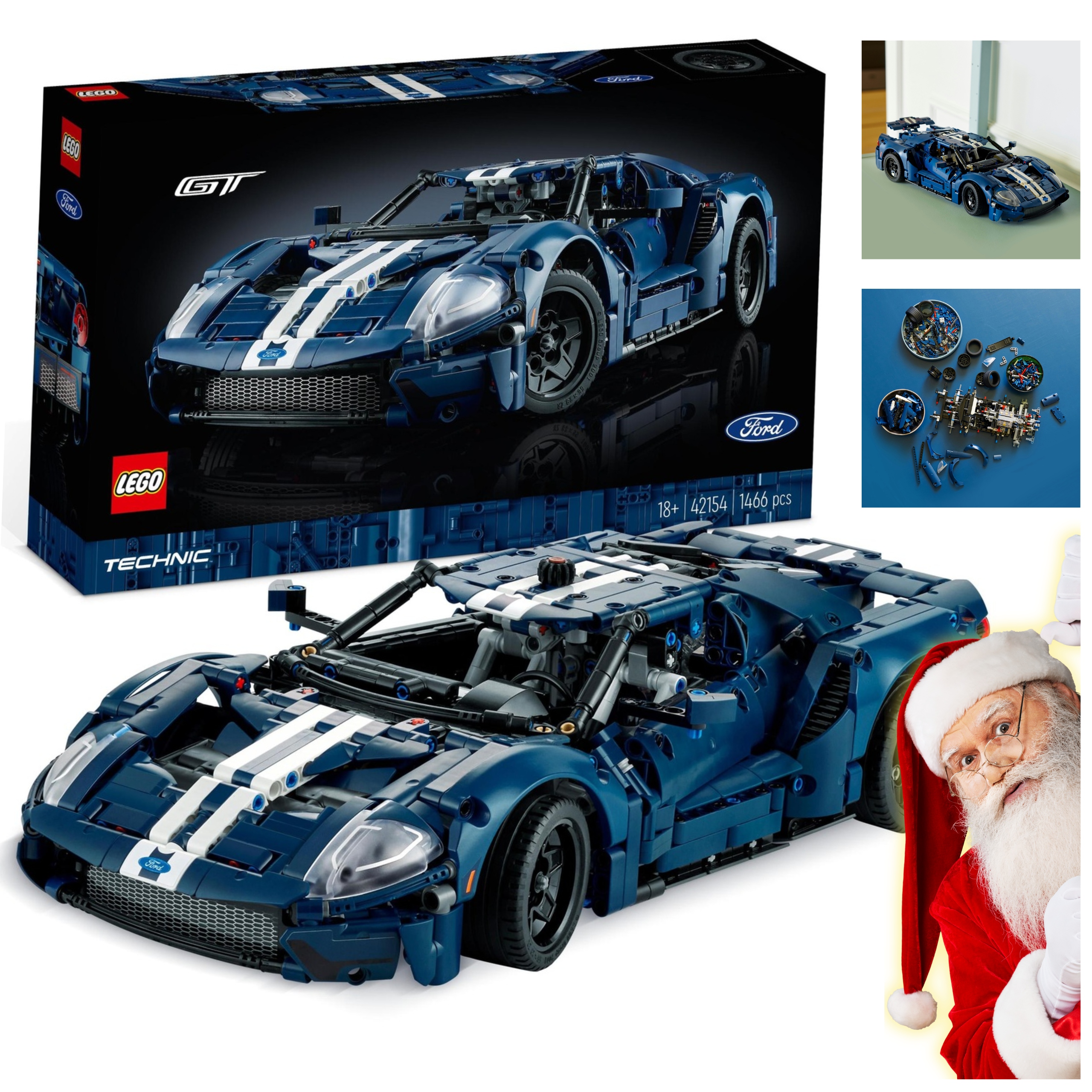 Lego(r) Technic 42154 Ford Gt verze z roku 2022 Dárek