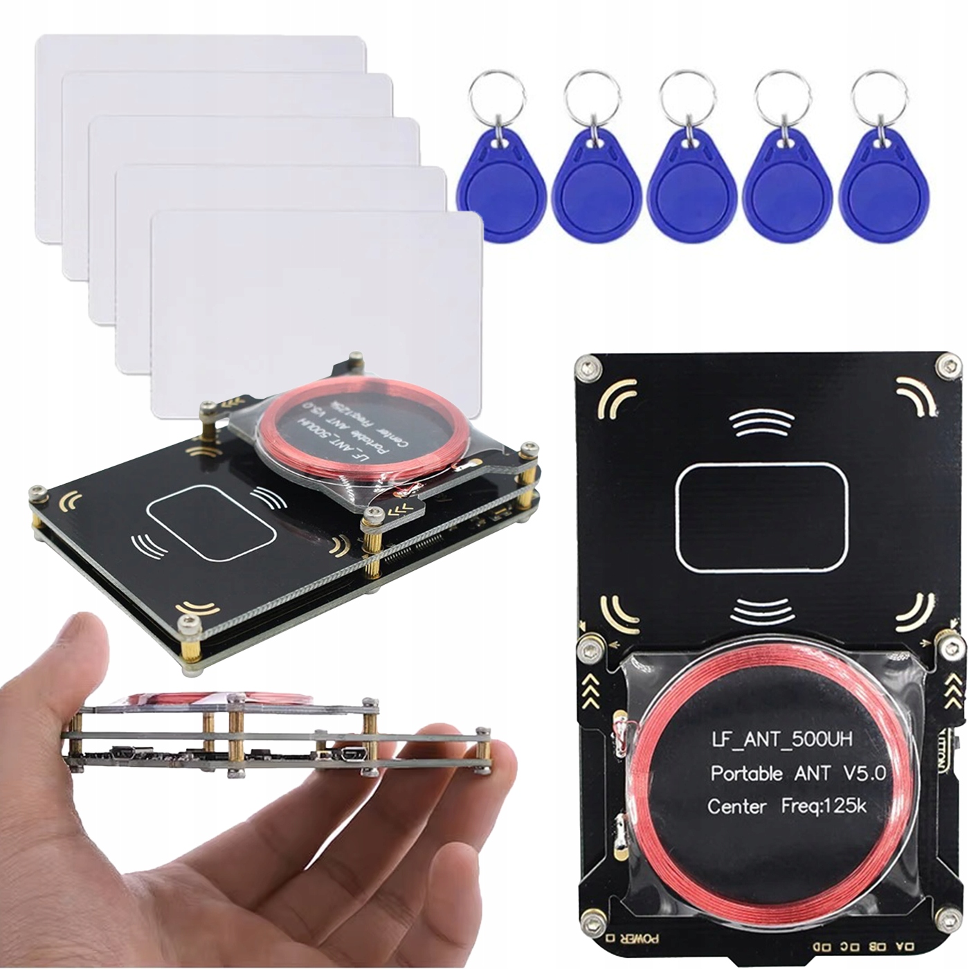 Čítačka a kloner kariet Rfid Nfc Programátor IC/ID karty a kľúčenky 125 kHz
