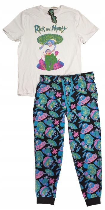 MĘSKA PIŻAMA RICK AND MORTY RICK I MORTY XXL