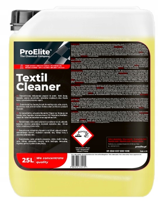 

Pranie Tapicerki I Dywanów Textil Cleaner 25L