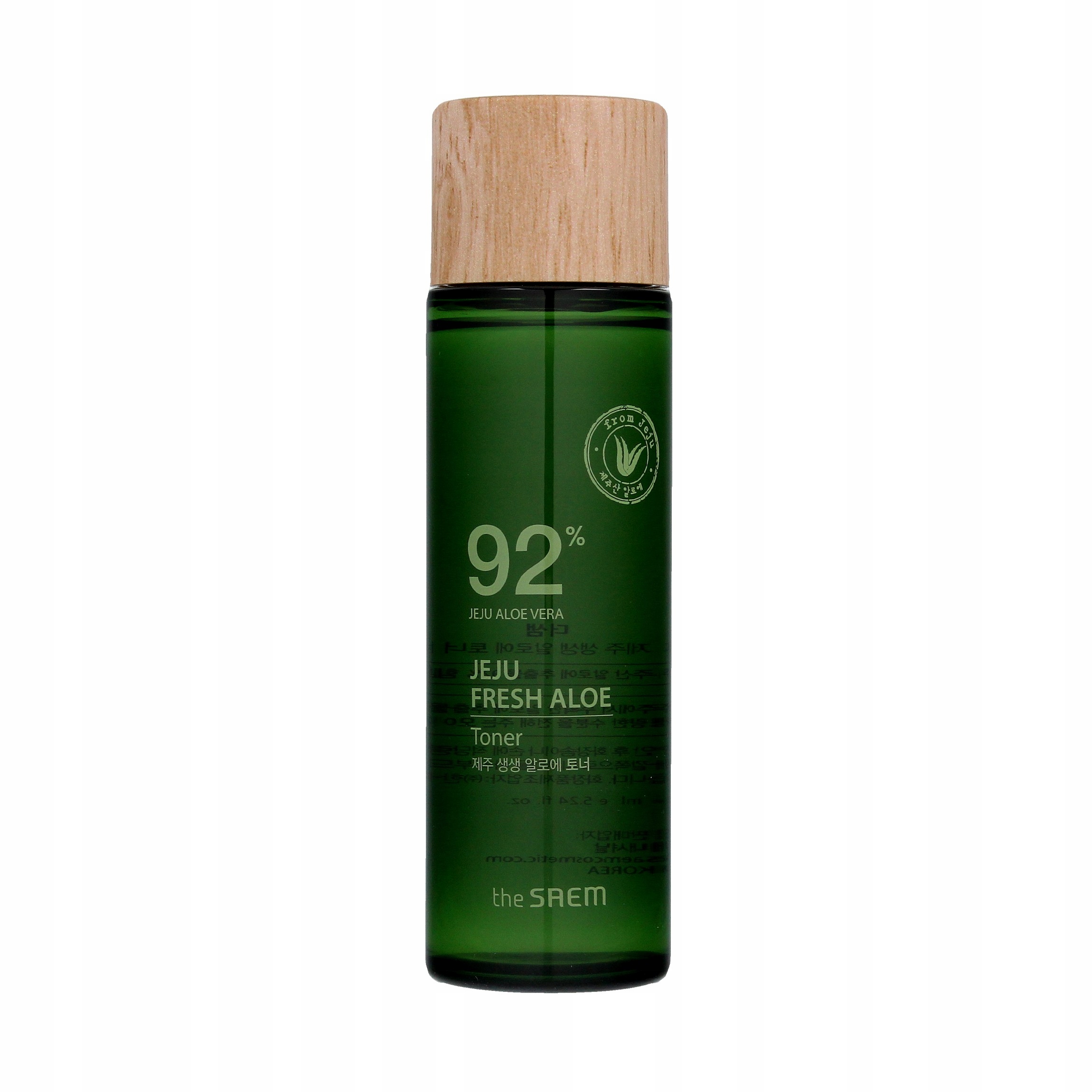 The Saem Jeju Fresh Aloe 92% Tonikum na obličej 155 ml