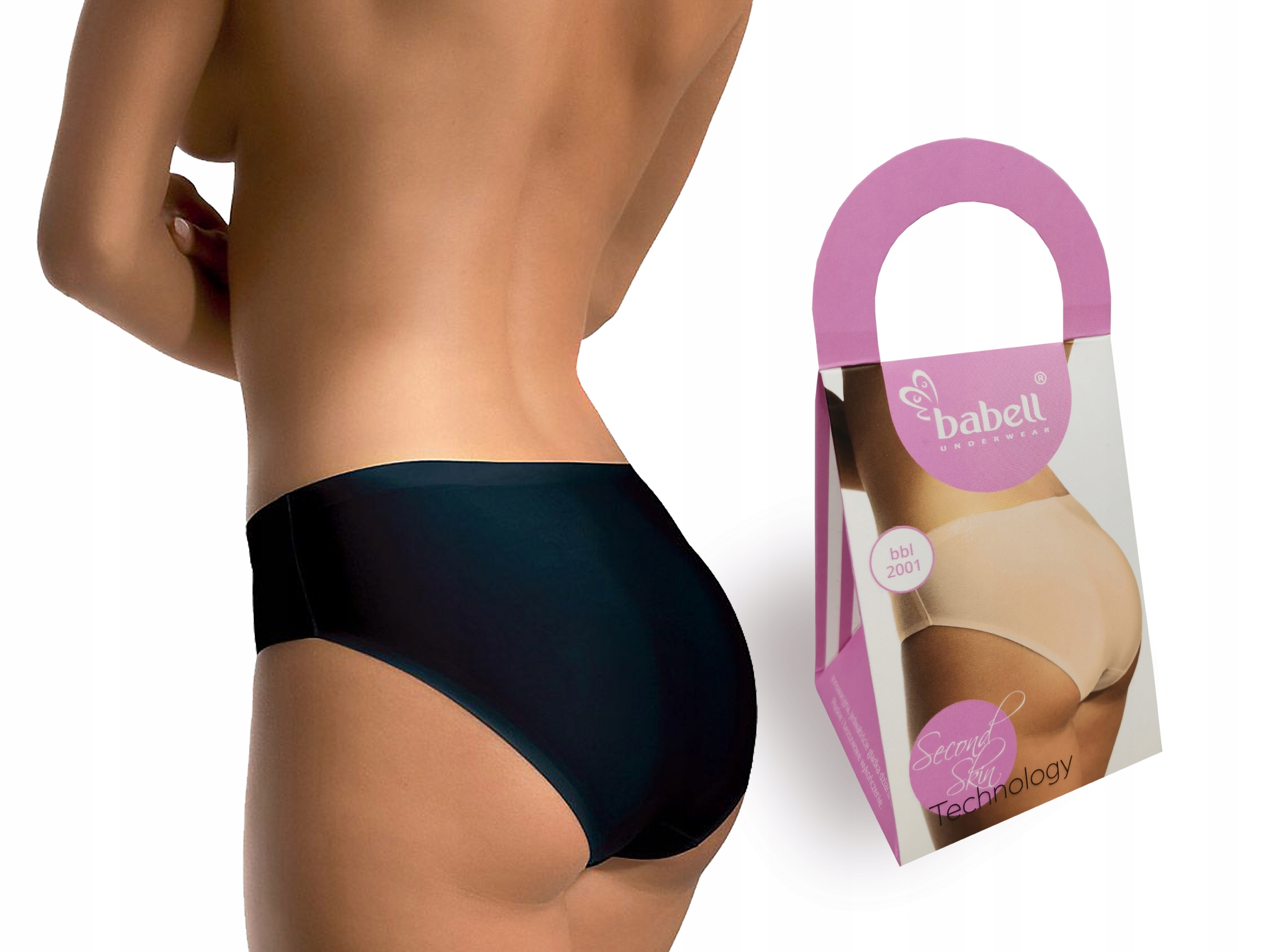 

Babell Figi Bezszwowe 2001 Second Skin Czarne XL