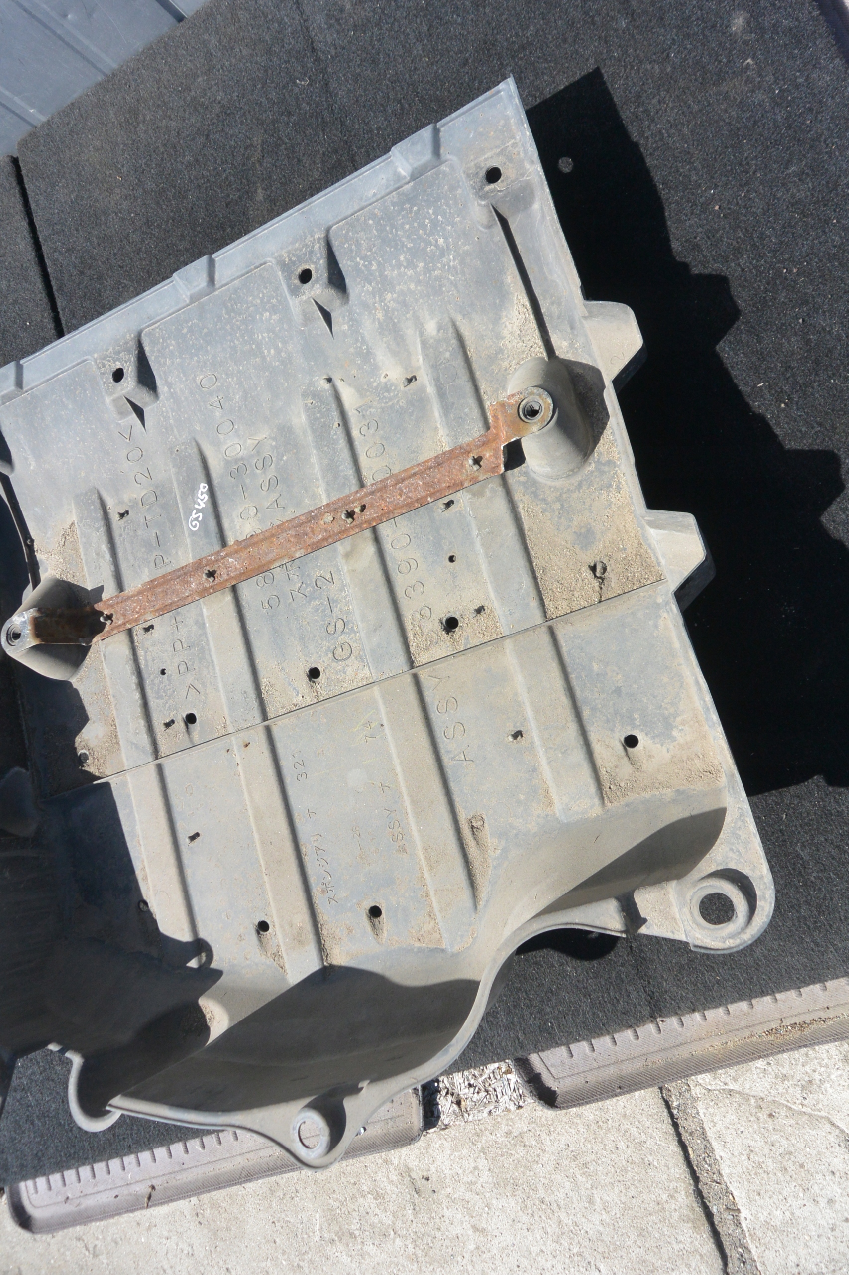 cover chassis boot LEXUS GS III 450H