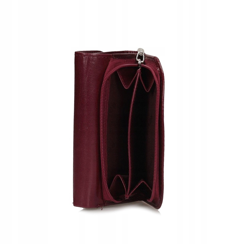 Portfel Revio EPD11/WI czerwony Materiał dominujący skóra naturalna