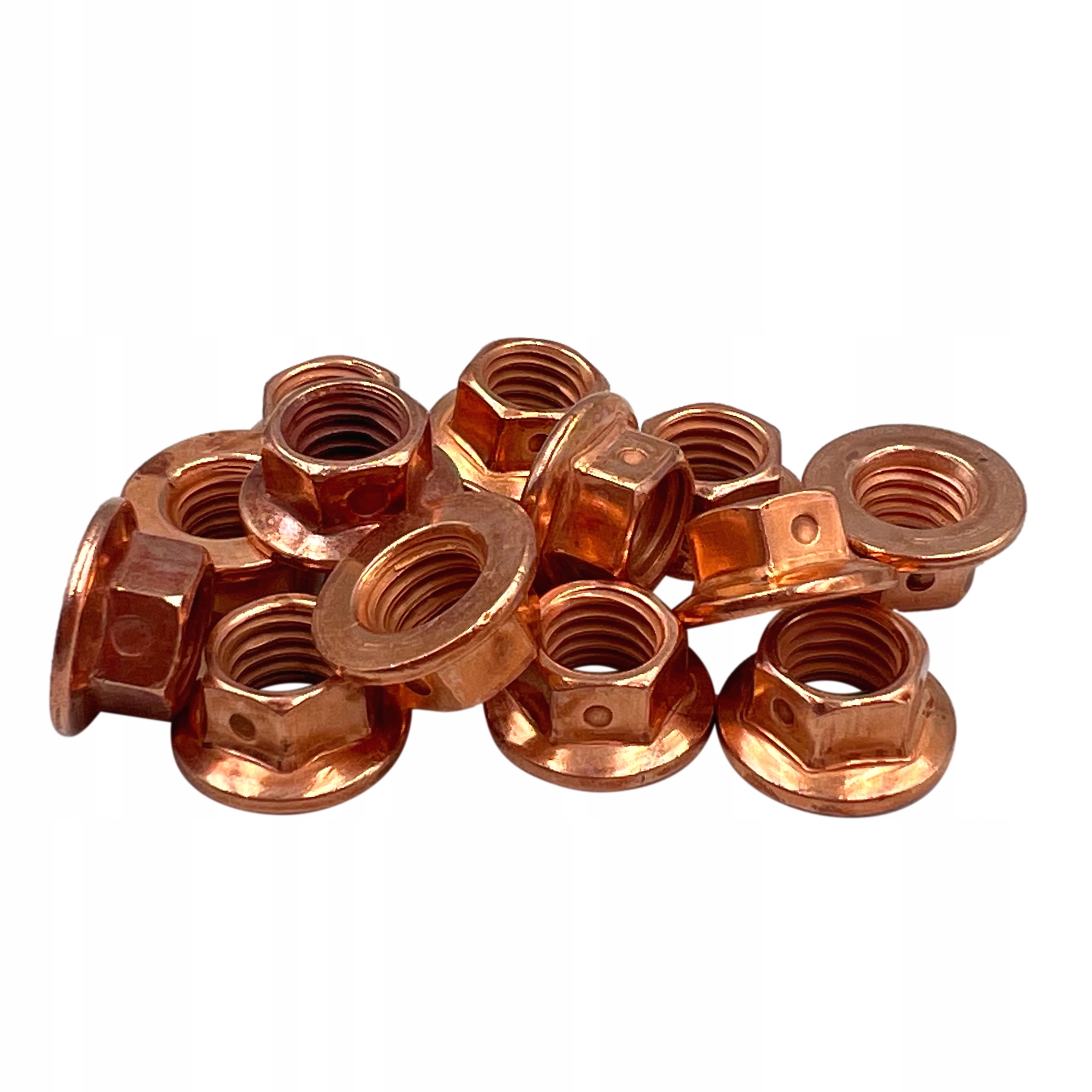 Nakrętka kolektora wydechowego M8 SW10 komplet 20szt. Numer katalogowy części Nakrętka kolektora wydechowego M8 SW10