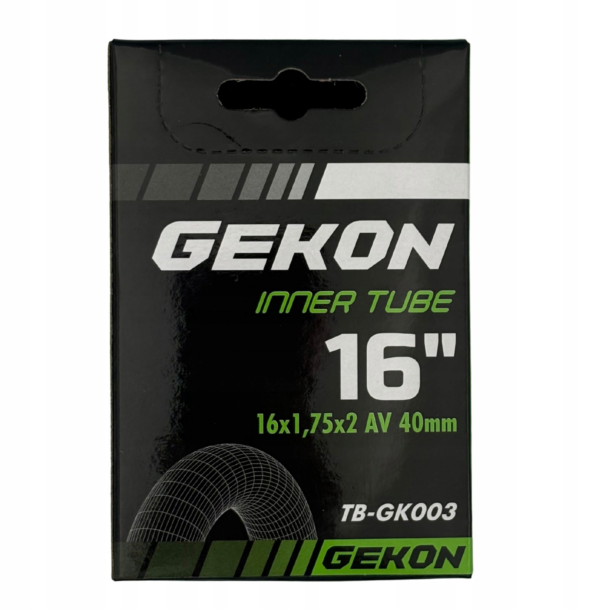Dętka Rowerowa Gekon 16 x 1,75 2,0 Av 40mm (TB-GK003) Marka Cst