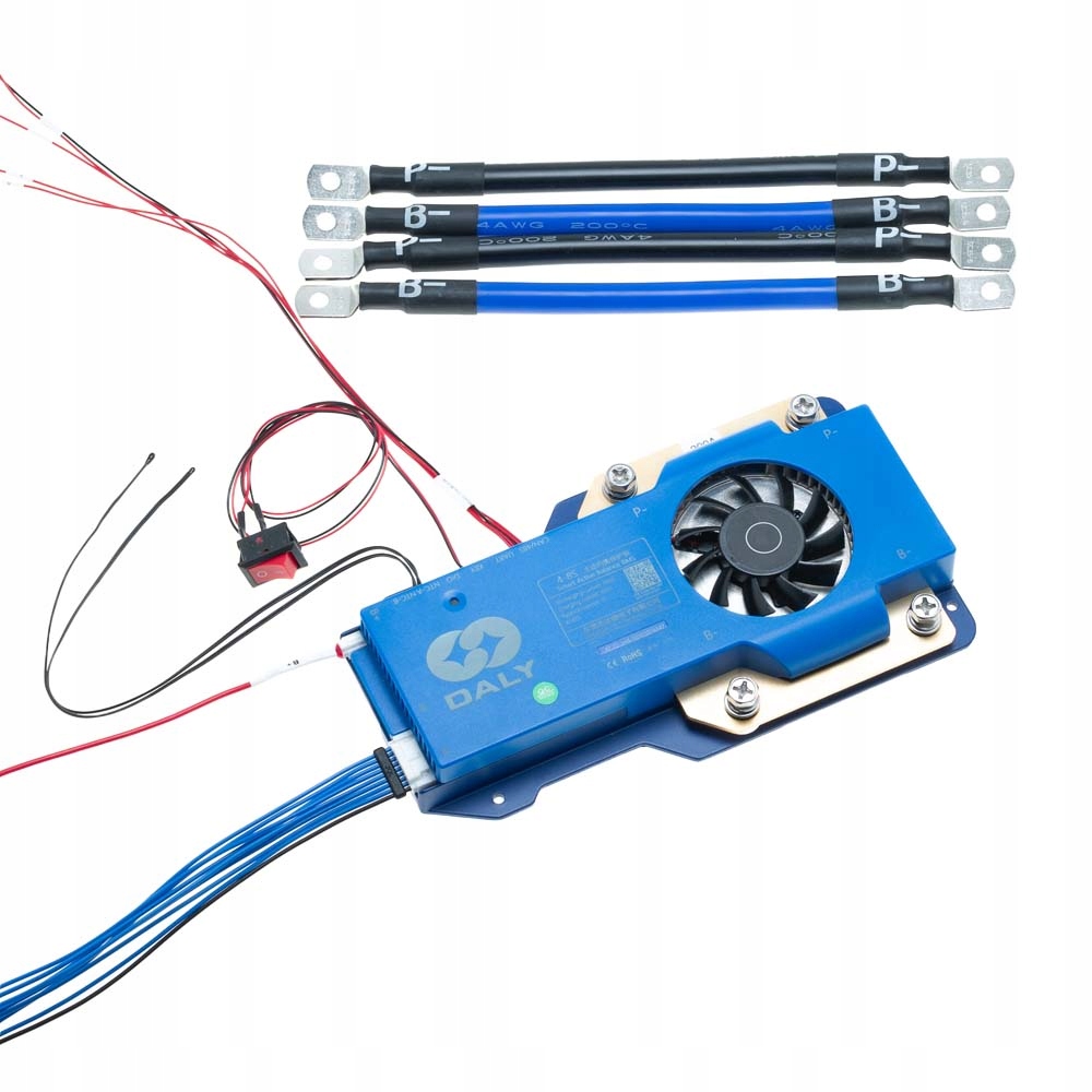 Bms Daly 100Balance 4S-8S 300A Li-Ion/LiFePO4 s 1A Balancerom a WiFi