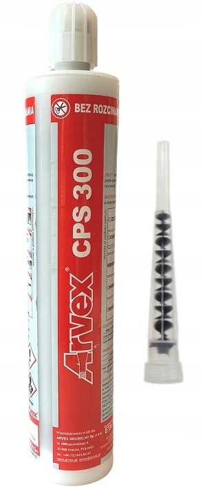 

Kotwa Chemiczna Cps 300 Żywica Klej Z Mieszaczem
