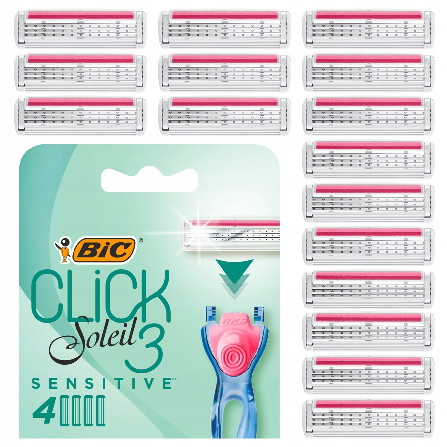 

Bic Click 3 Soleil wkłady do maszynki ostrza 16szt