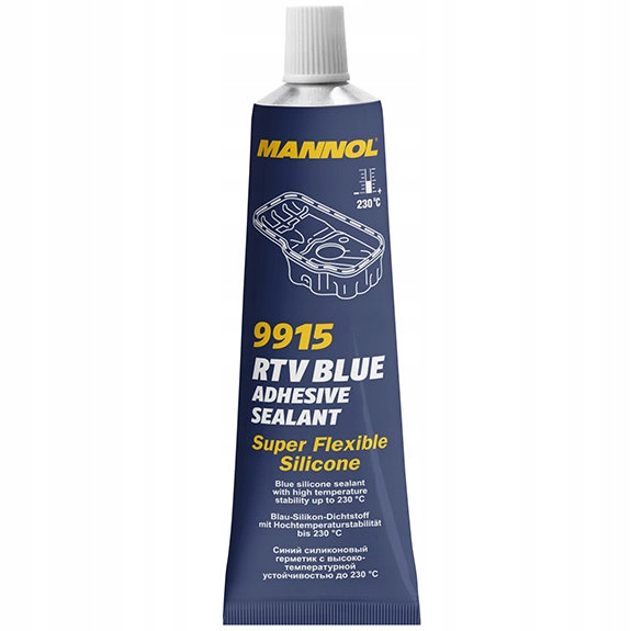 

Mannol 9915 Rtv Adhesive Sealant Blue silikon 85g