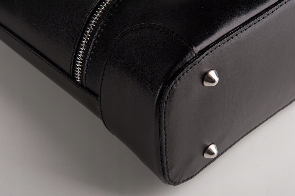 CZARNA TOREBKA WŁOSKA TORBA SKÓRZANA TOREBKA SKÓRA NATURALNA Vera Pelle Płeć kobieta