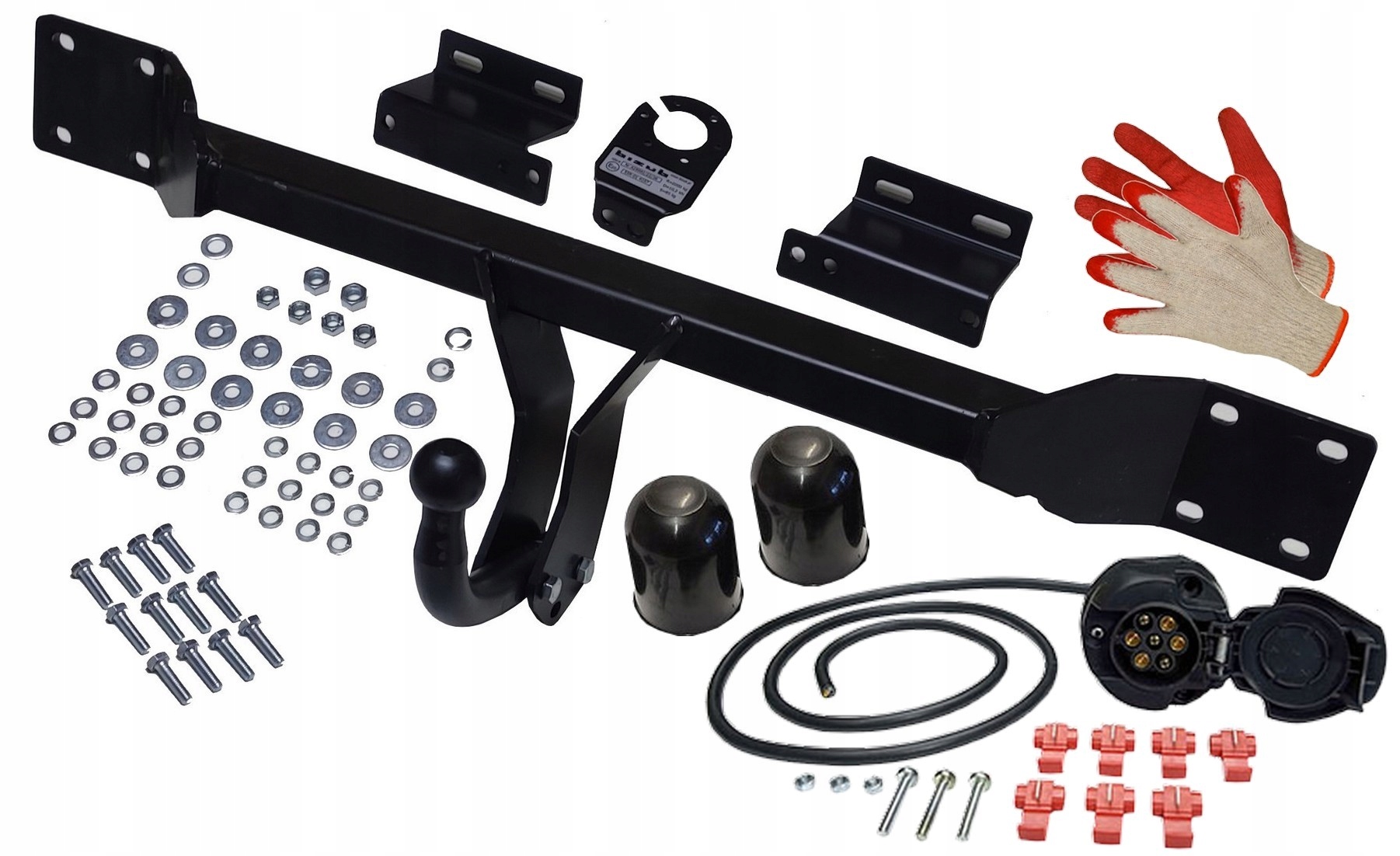 BMW 5 SERIA V E60 SEDAN+E61 KOMBI 2003-2010 HAK HOLOWNICZY+WIĄZKA+KAPTURKI Rodzaj kuli Odkręcana