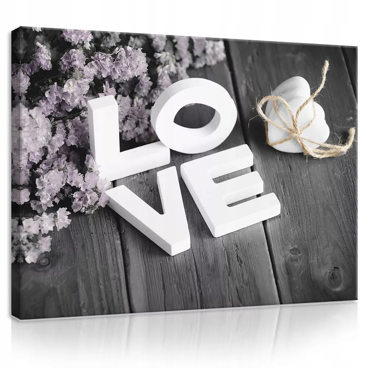 Obraz Na Plátně Canvas 100x75 Srdce Květiny Love