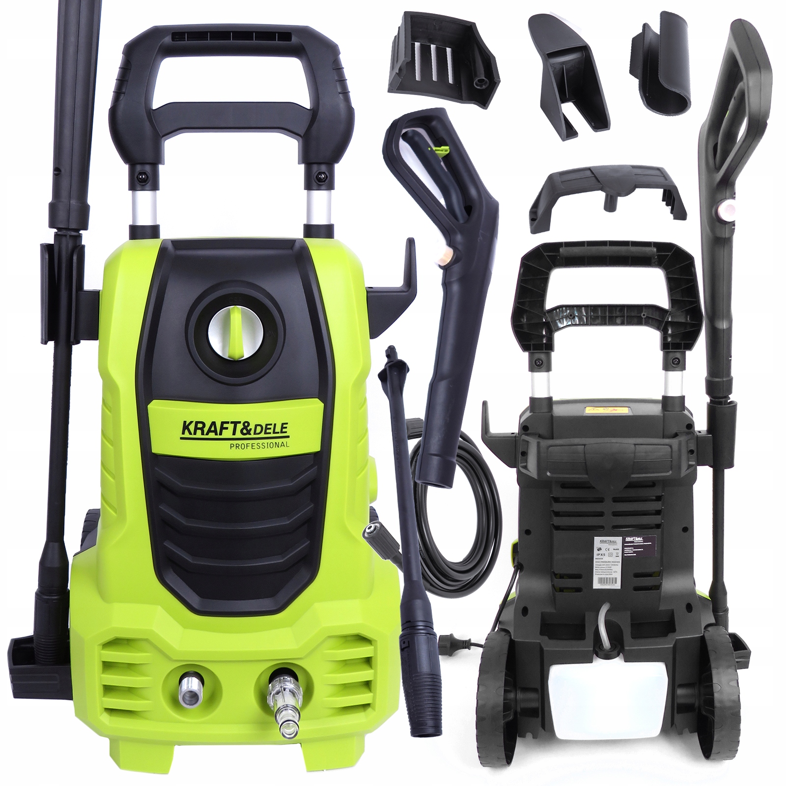 Kraft&dele Myjka Ciśnieniowa Wysokociśnieniowa 240 Bar 2100 W KD422
