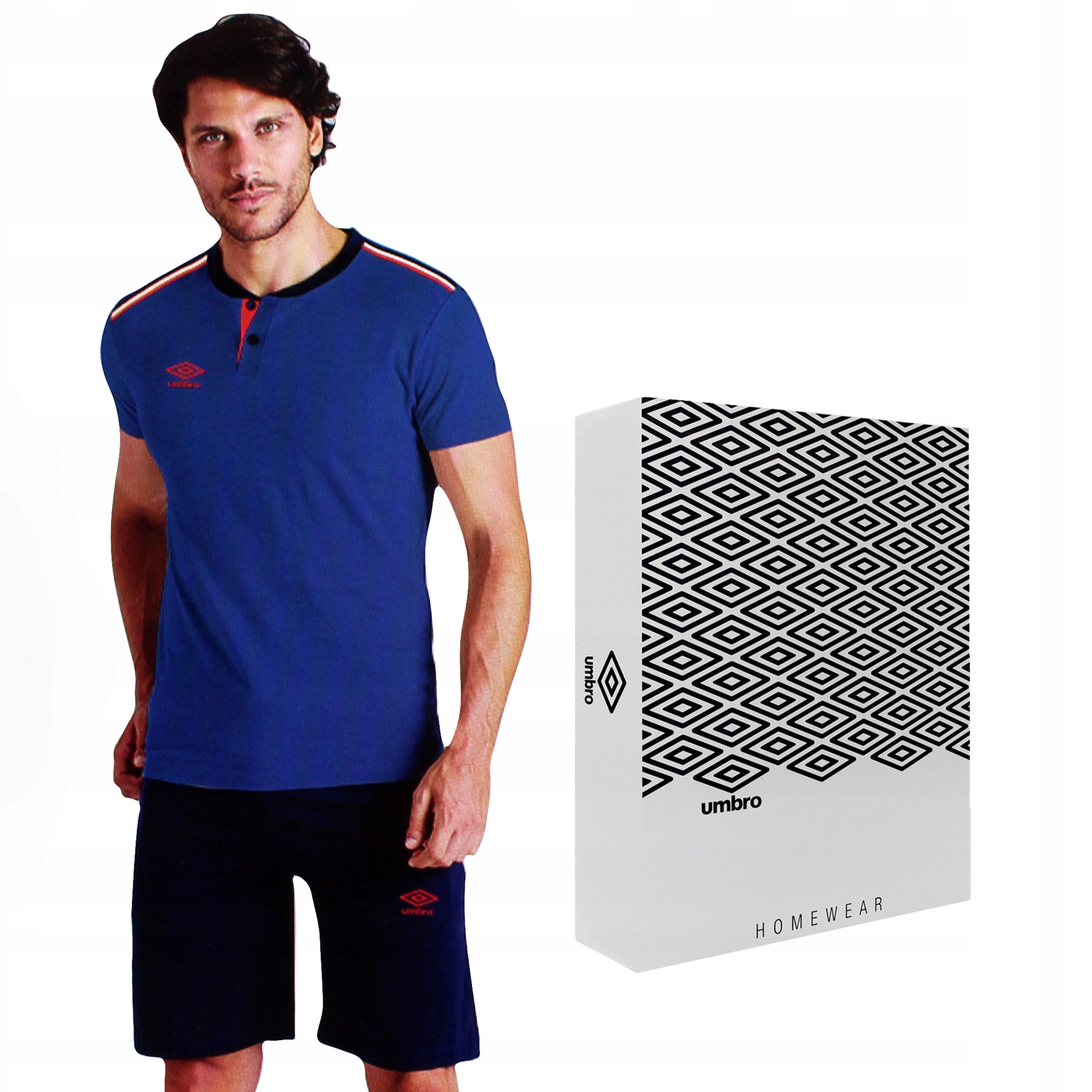 

Piżama męska Umbro 65S Blue/navy, bawełna, M