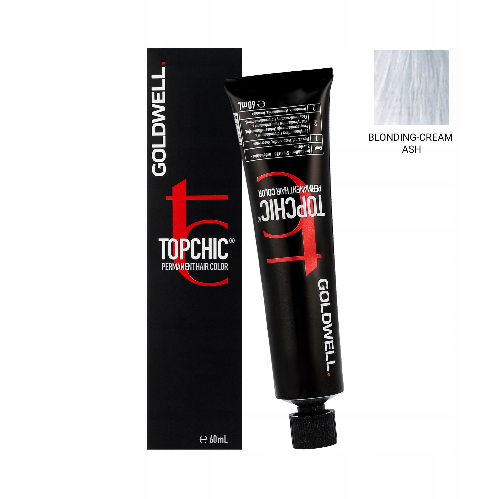 GOLDWELL TOPCHIC FARBA BLONDING CREAM ASH 60 ML 7417631867 - Allegro.pl