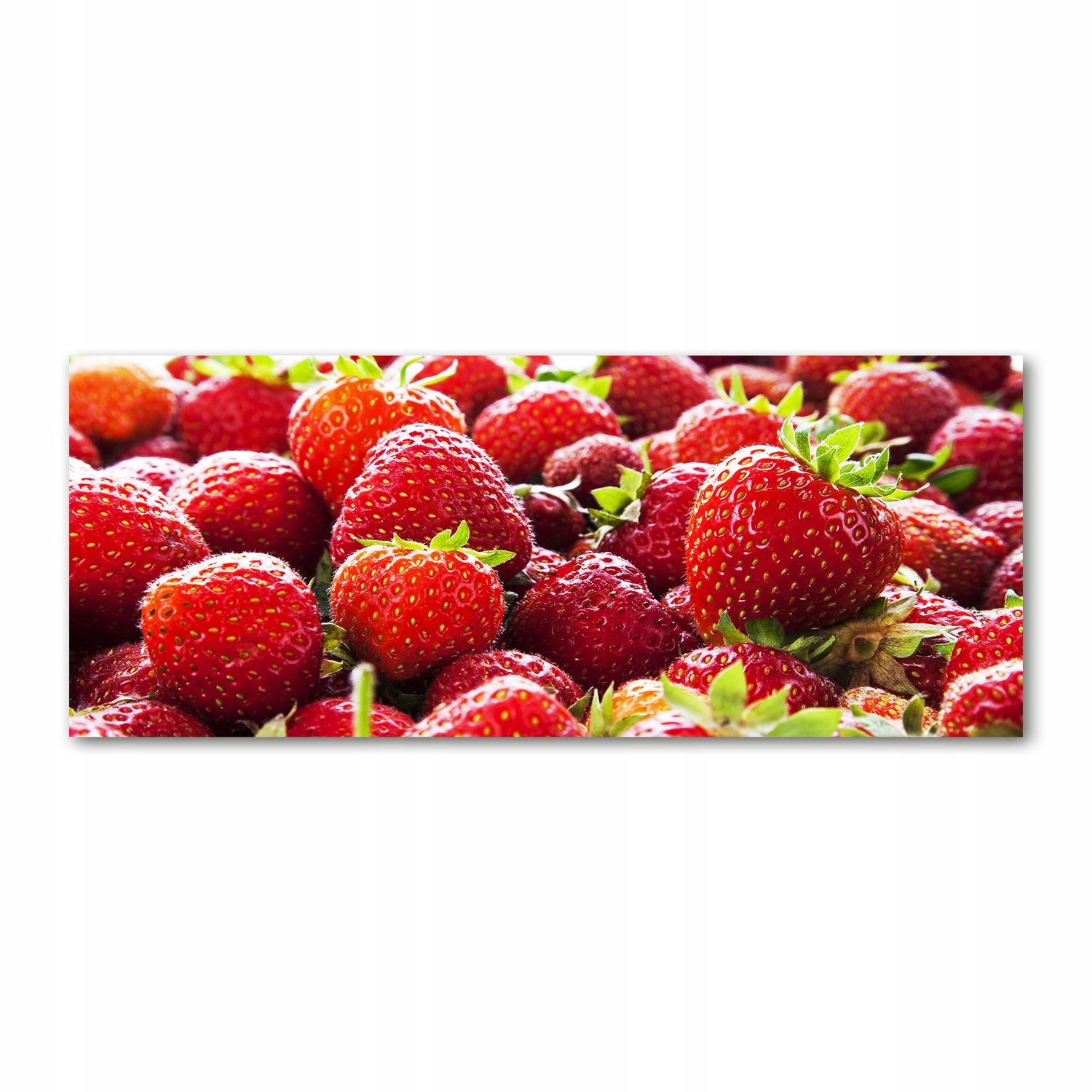 

Foto obraz na szkle akrylowym Truskawki 125x50 cm