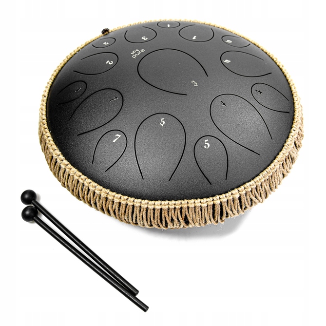 Pure Tongue Drum Tank Pro 14" 15 tonów Black
