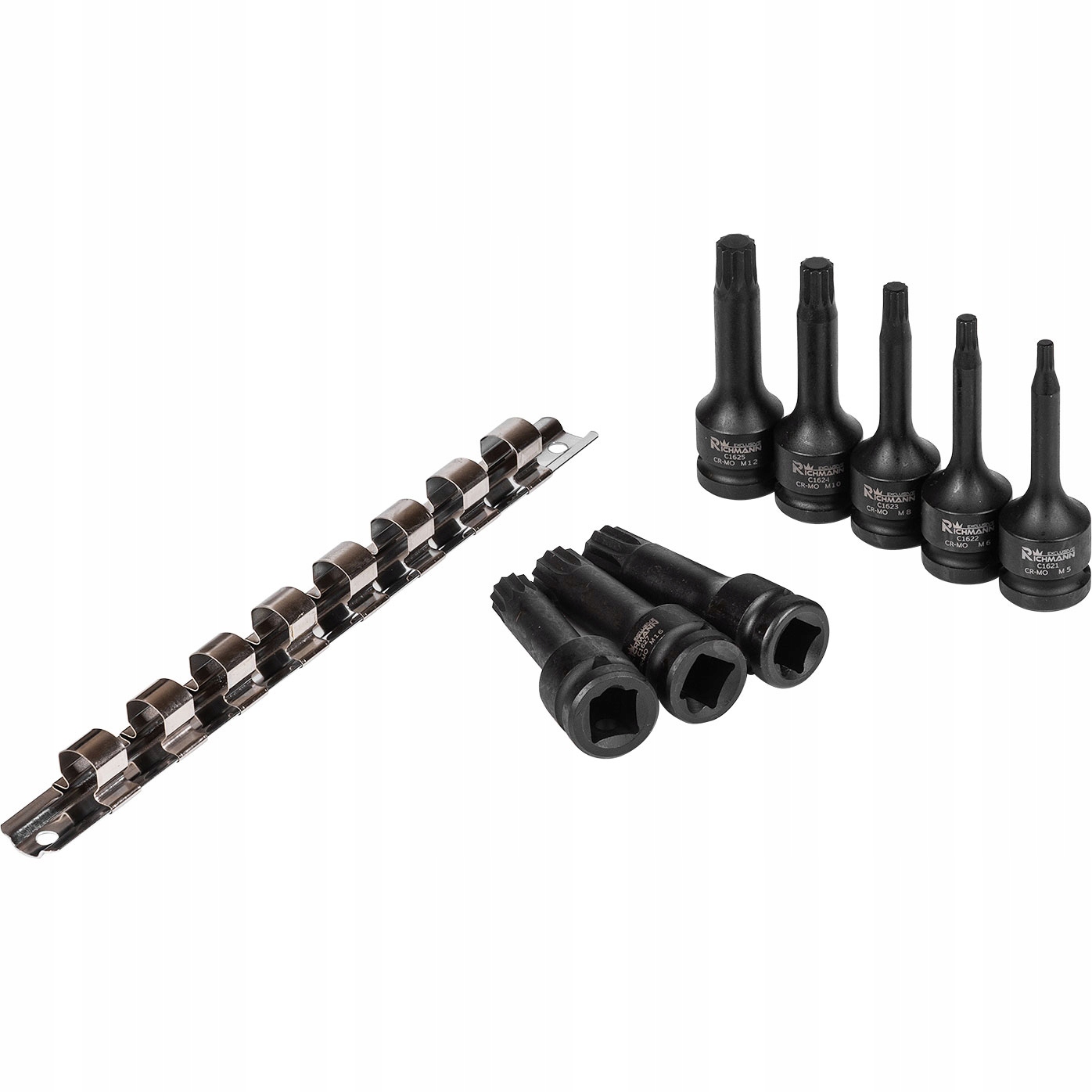 KLUCZE UDAROWE SPLINE 1 2 M5 M18 RICHMANN C6952 Brand Corona Richmann