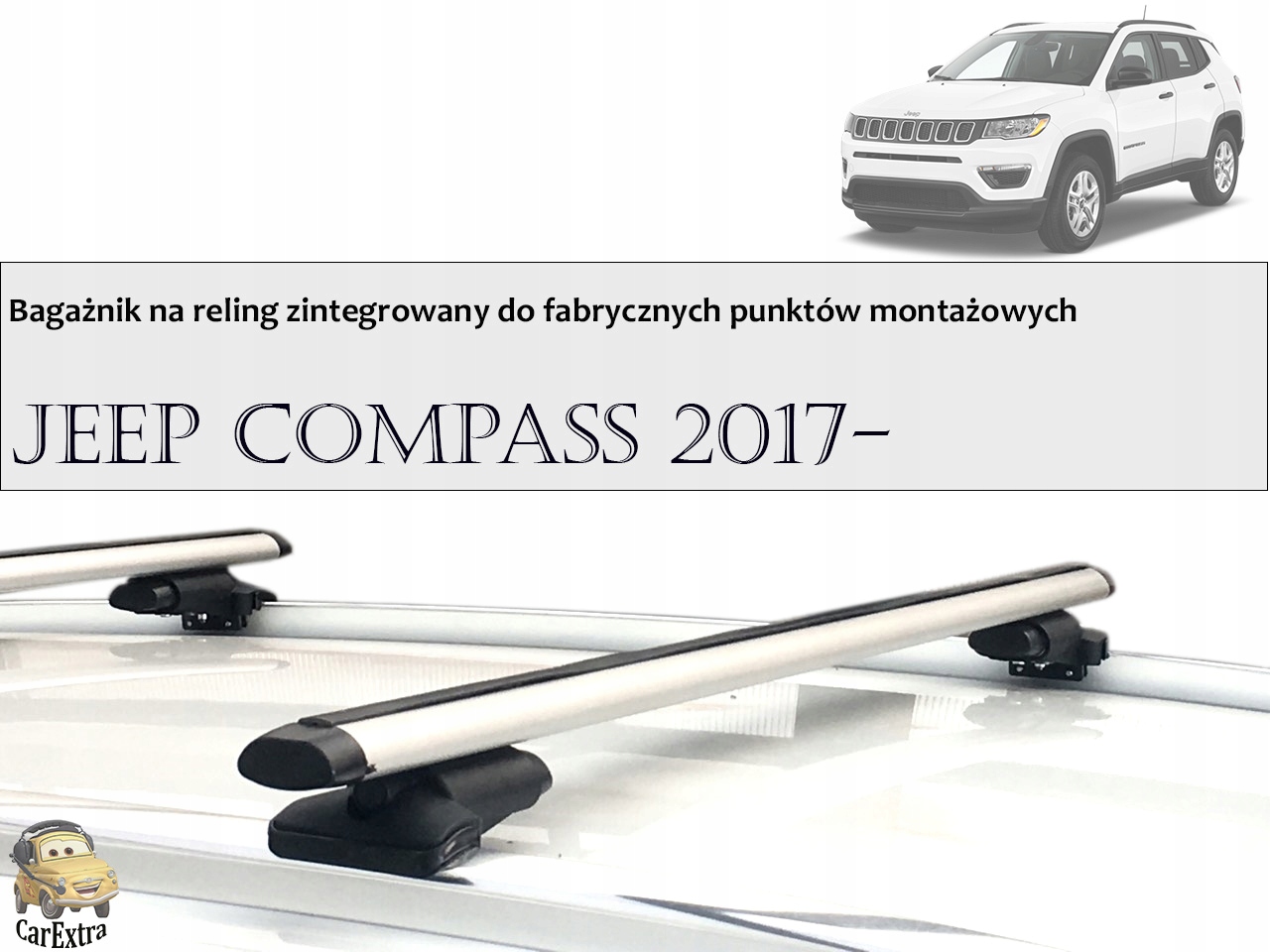 Strešný nosič Jeep Compass 2017-
