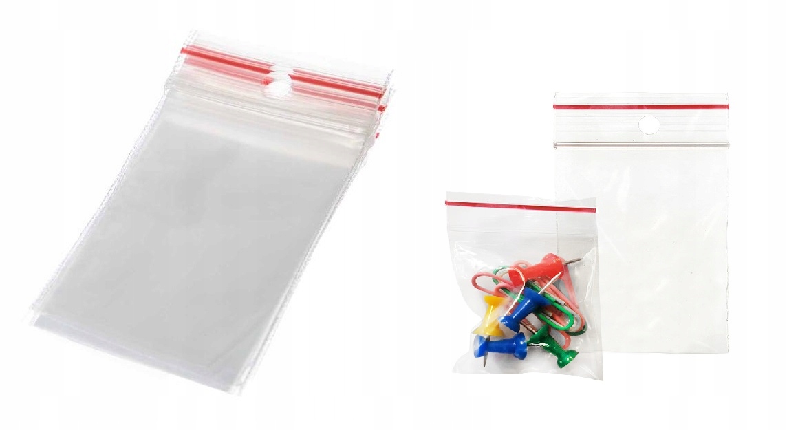 

Torebki Woreczki Strunowe 40x60mm 100szt