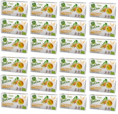 Levně 24 x 66 g Biooaza Ekologický drůbeží vývar Karton