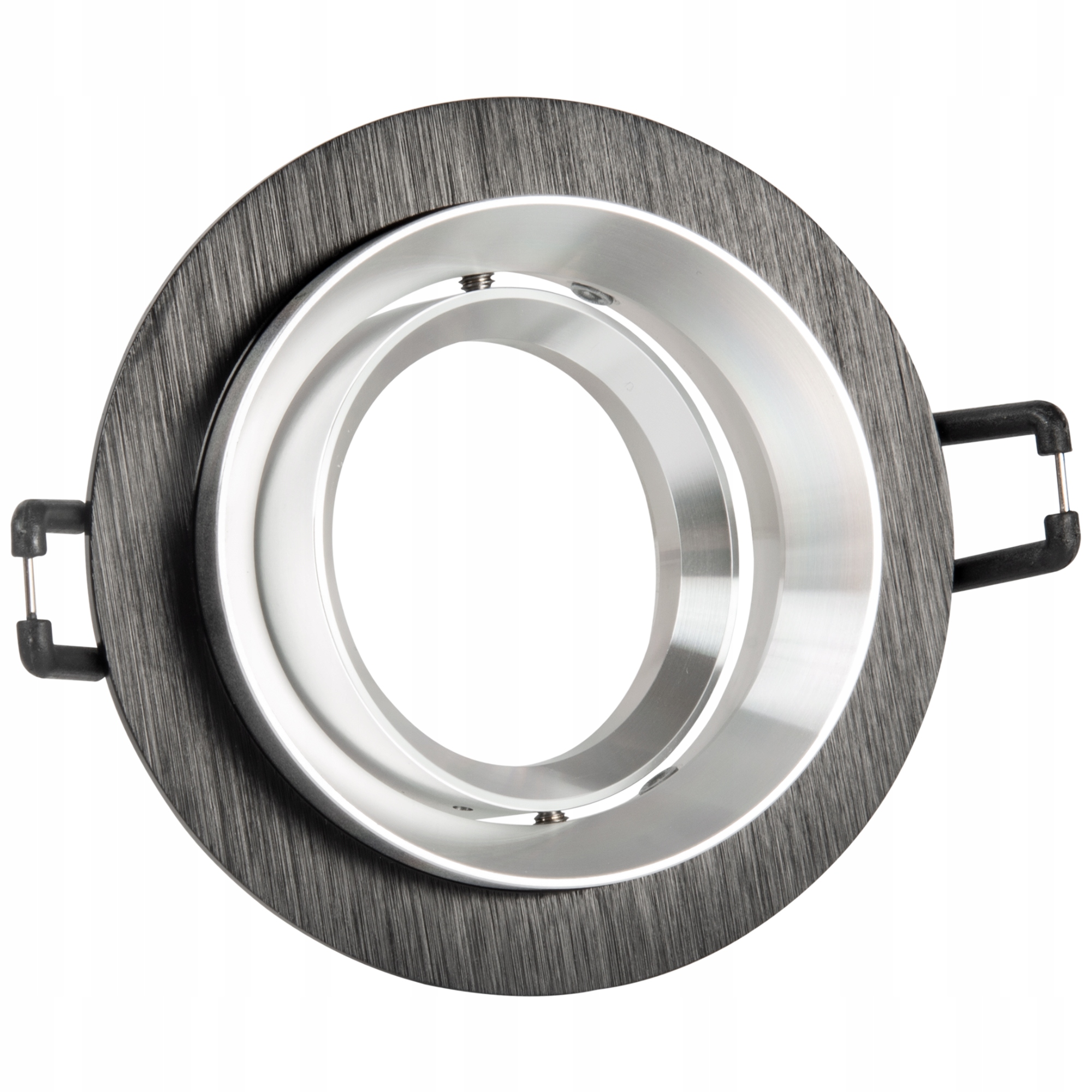 OPRAWA PODTYNKOWA LIKA R CZARNO-SREBRNA OKRĄGŁA