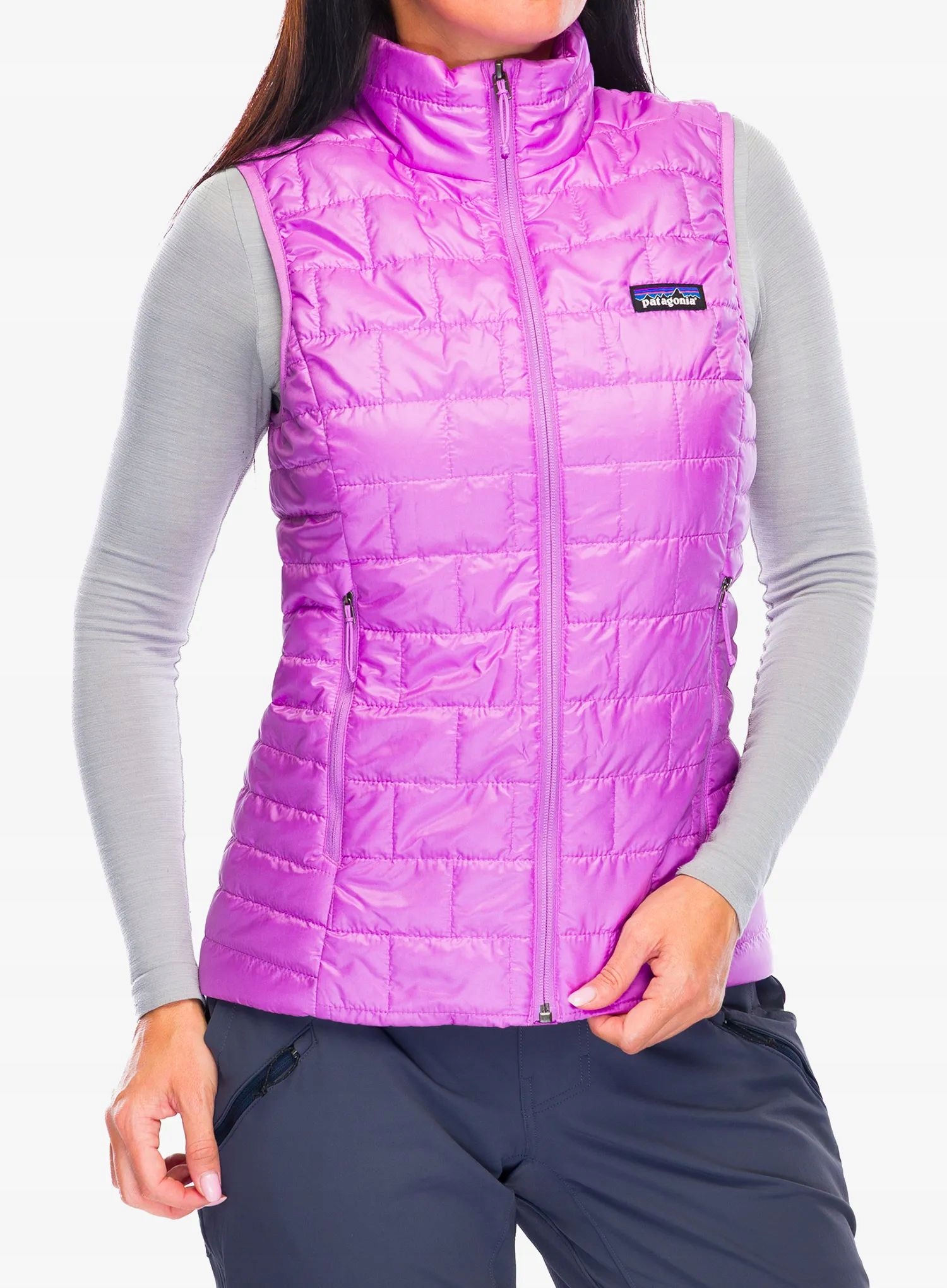 Dámská vesta Patagonia Nano Puff Vest brisk purple S